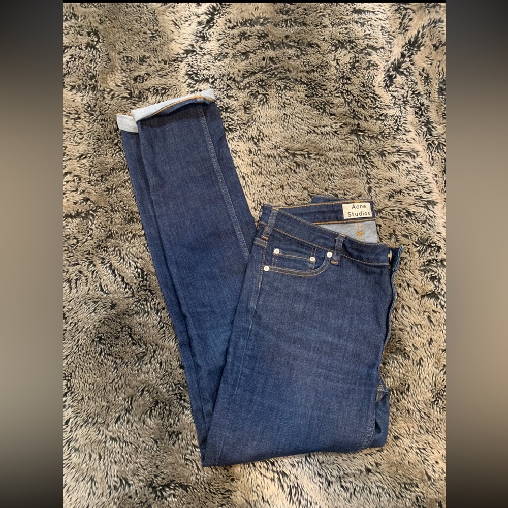 Acne Flex Raw Denim 29x32 Blue jeans